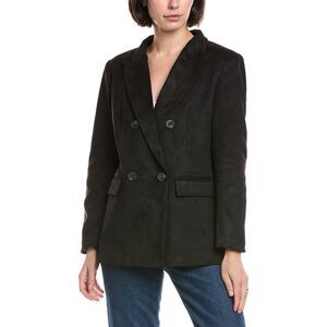 Pascale La Mode Womens Blazer, Black